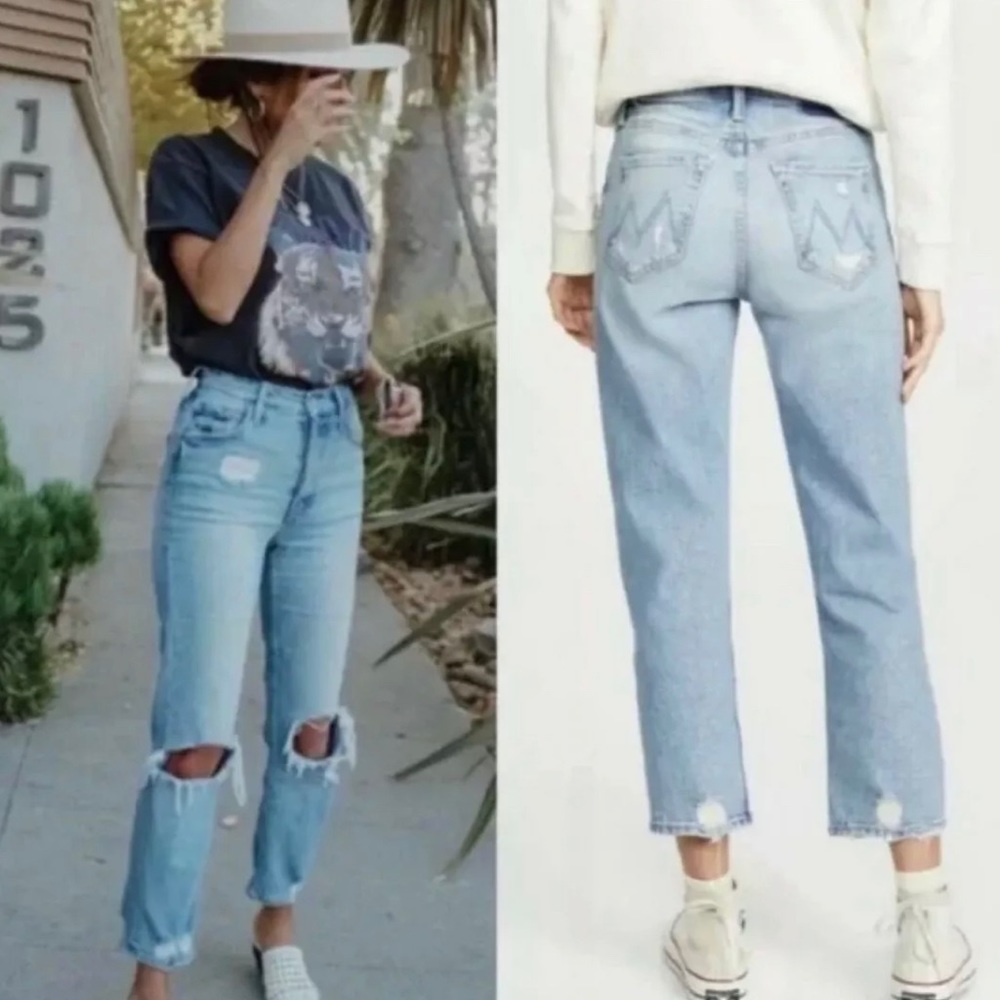 MOTHER Superior The Tomcat Ankle Jeans in The Confession Size 25 - Picture 6 of 16